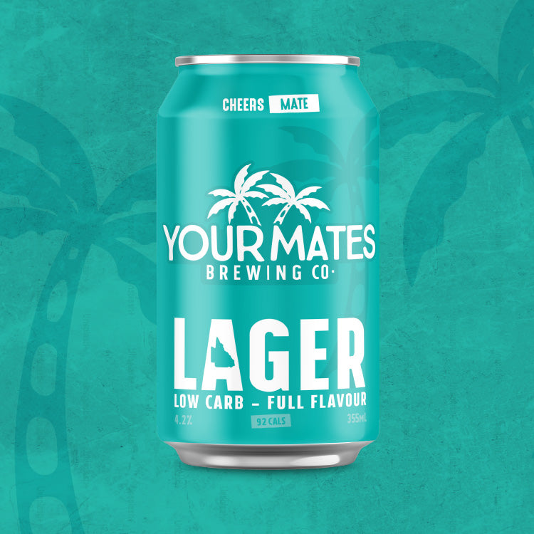 Your Mates Lager Low Carb Your Mates Beer