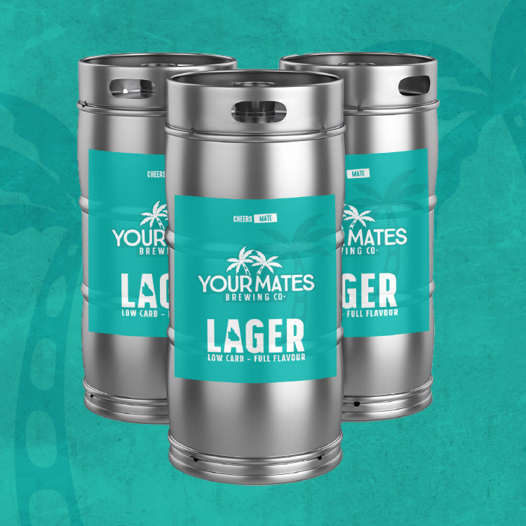 Your Mates Lager Low Carb Kegs Your Mates Beer