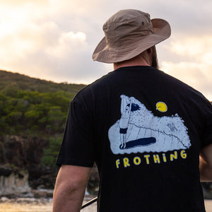 Limited Edition - Frothing Tee Black