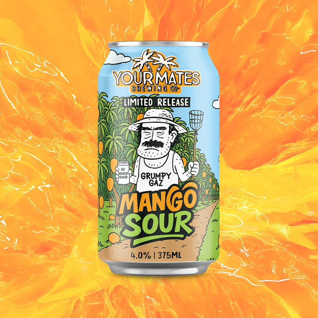 Grumpy Gaz Mango Sour | Limited Release Your Mates Beer