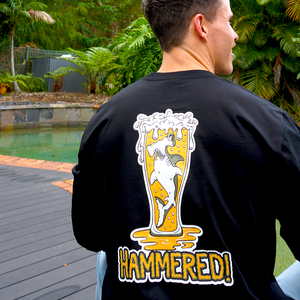 Limited Edition - Hammered Long Sleeve Black