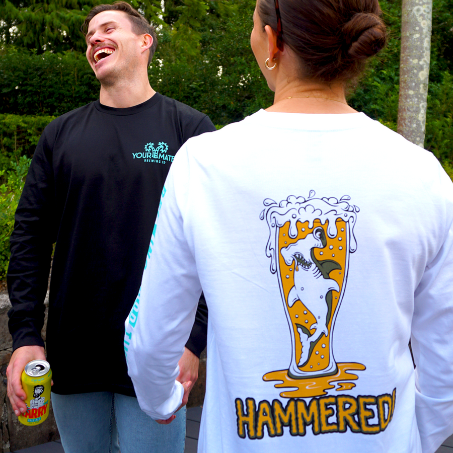 Limited Edition - Hammered Long Sleeve White