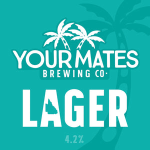 Your Mates Low Carb Lager Kegs