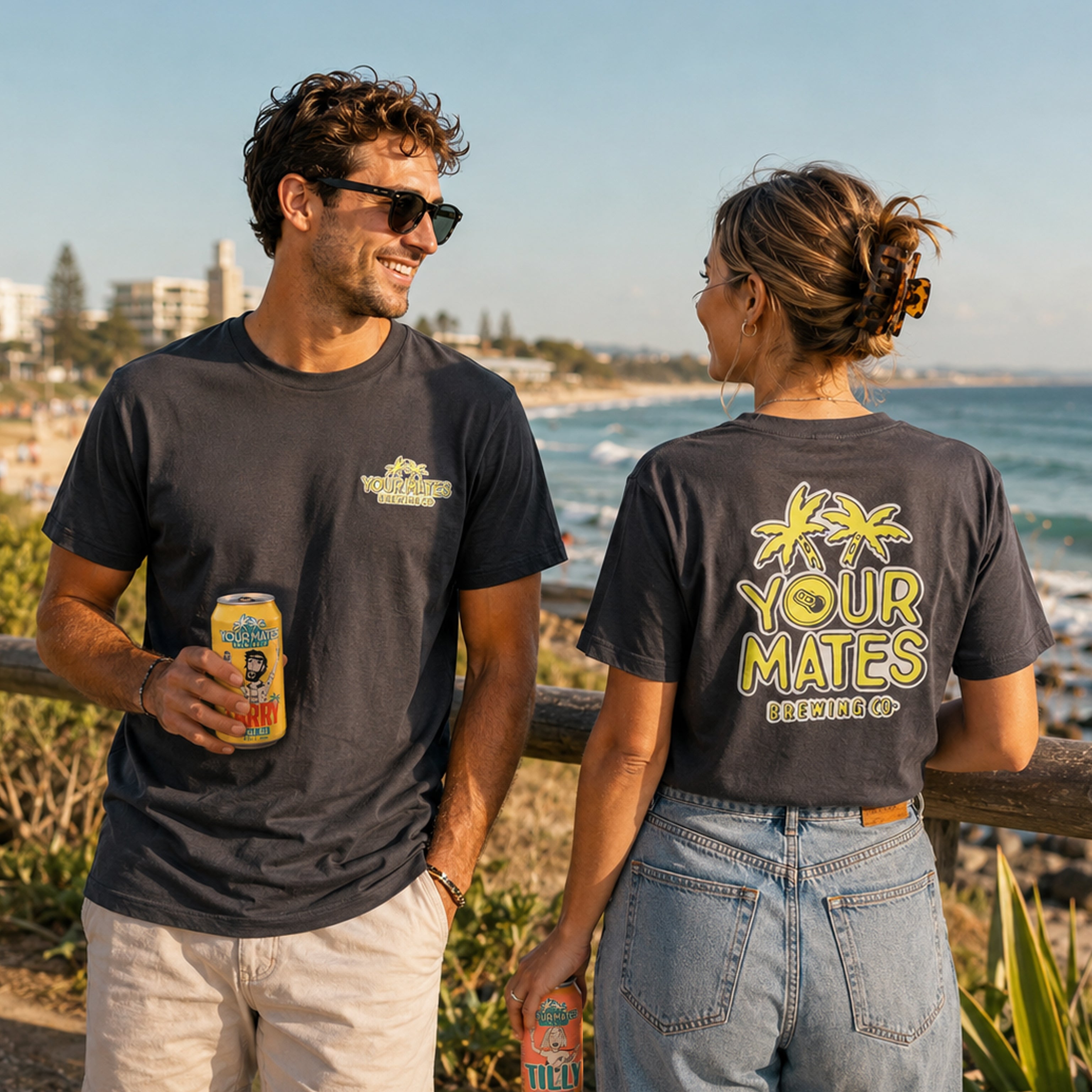 Sunny Tee Your Mates Merch
