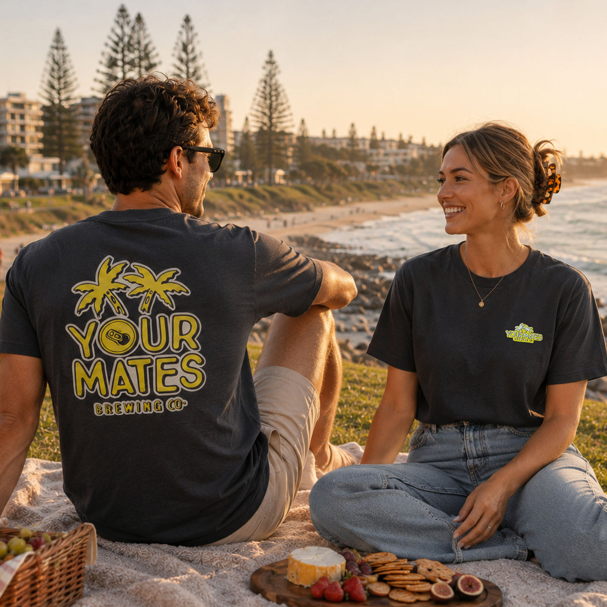 Sunny Tee Your Mates Merch
