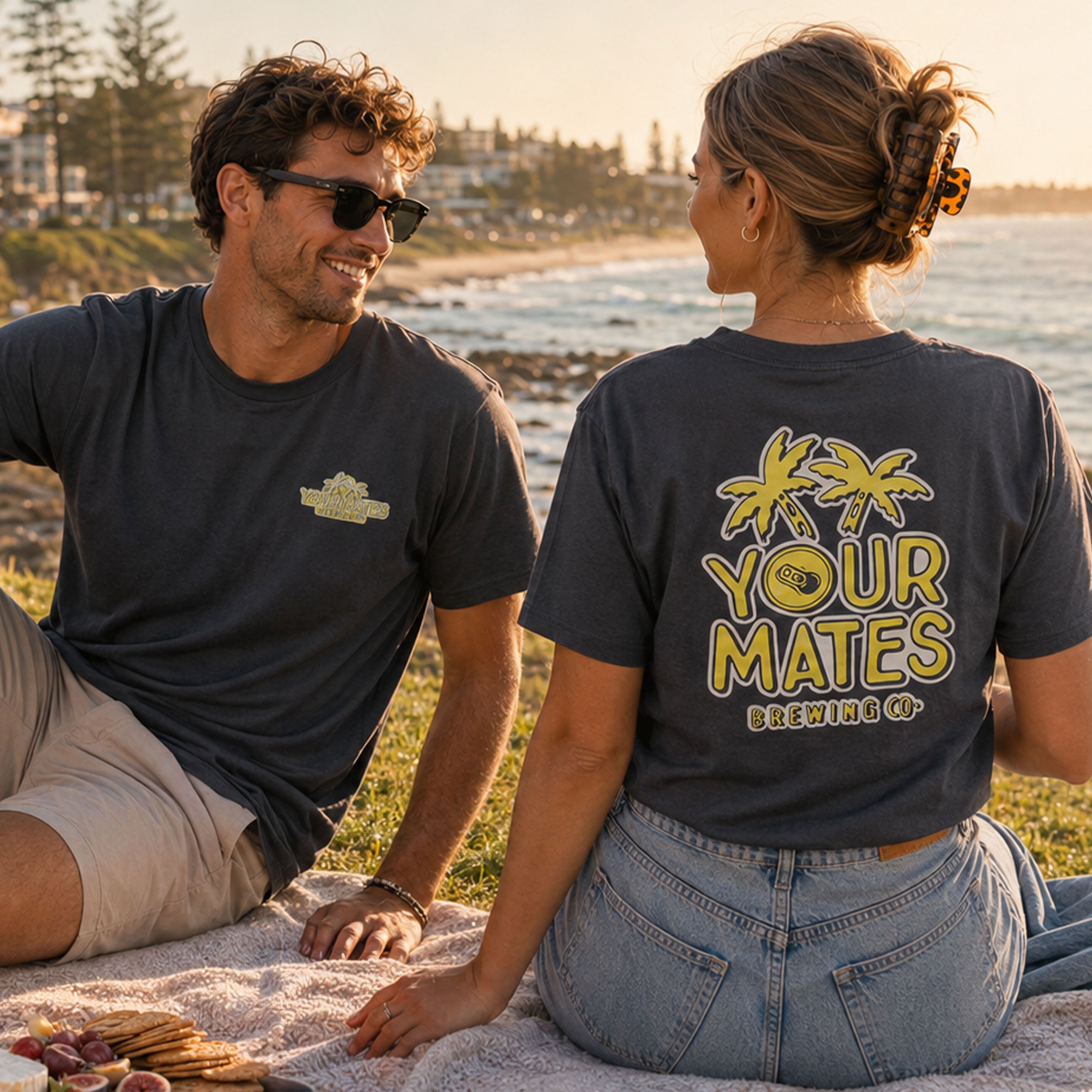 Sunny Tee Your Mates Merch