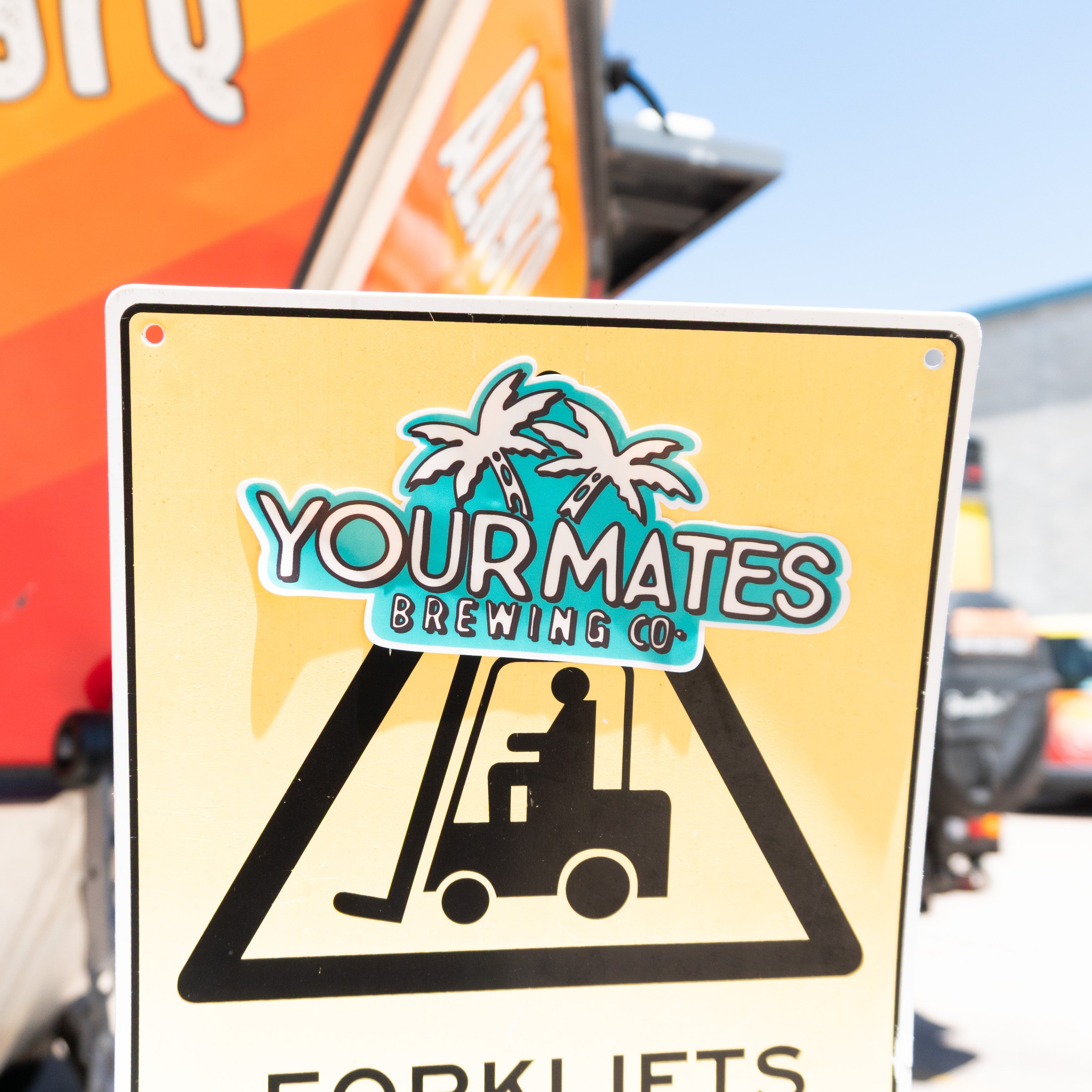 Your Mates Modern Sticker Your Mates Merch