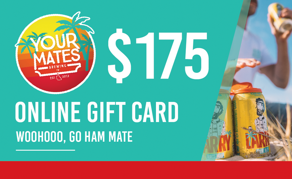Online Store Gift Card Your Mates Online Store Purchase Only