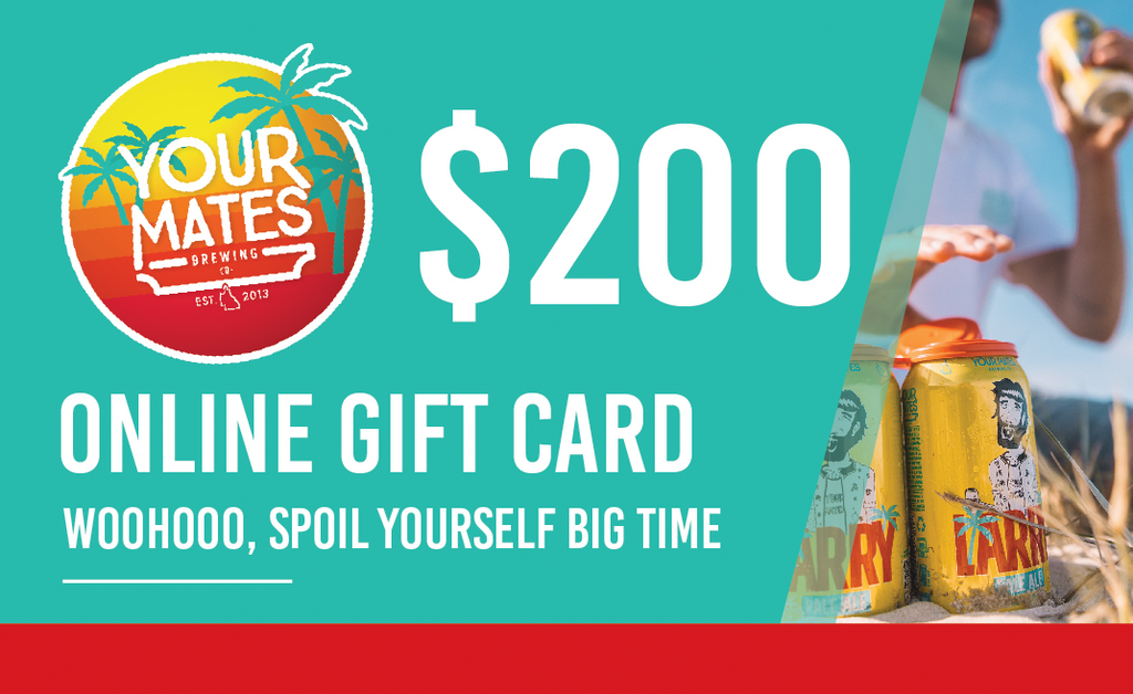 Online Store Gift Card Your Mates Online Store Purchase Only