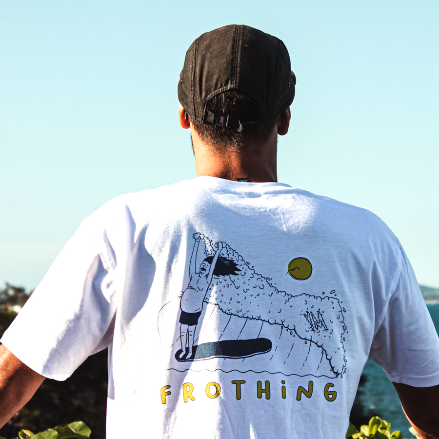 Limited Edition - Frothing Tee White